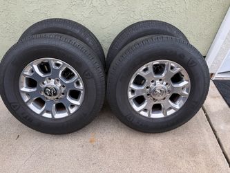 Ram 8-Lug wheels - free tires