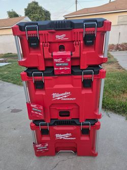 Milwaukee Packout Modular Storage System, 22" Rolling ToolBox, 22" XL Toolbox, 22" Large ToolBox *READ DESCRIPTION*