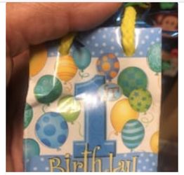 1st birthday balloon weight