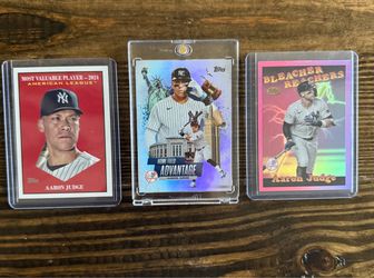 Aaron Judge Baseball 3 Card Lot