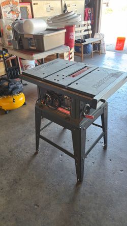 Craftsman Table Saw with Stand