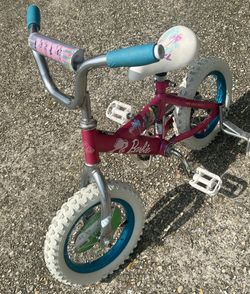 Barbie Bicycle, Child's 12" Size