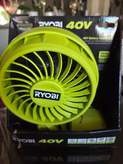 RYOBY  40V  FAN
