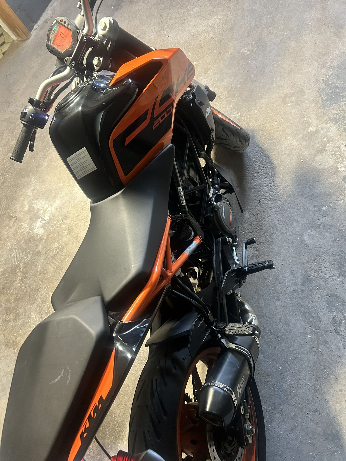 2022 Ktm Duke 200 Bore Up To A 245