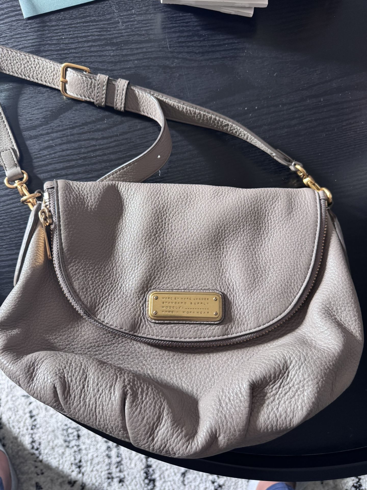 Marc By Marc Jacobs Crossbody Taupe Purse