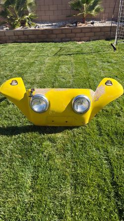 Volkswagen Yellow ATV Front Fairing with Headlights