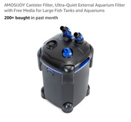 AMOSIJOY Canister Filter Aquarium Filter