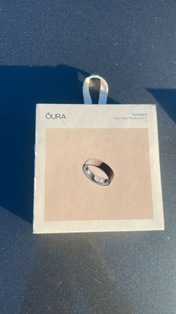 Oura ring 5, color Deep rose/rose profond, size 10