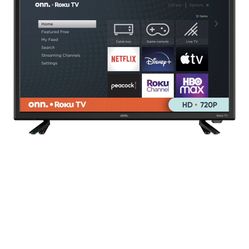 Roku Onn 24” TV With Adjustable Stand 
