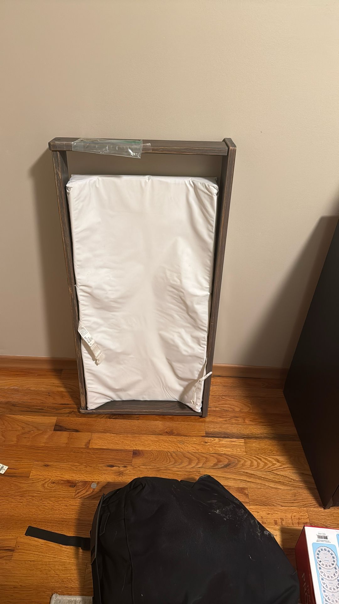 Changing Pad With Safety Rail
