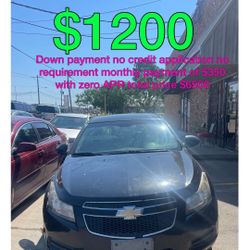 Chevy Cruz No Credit Check No Requirements 