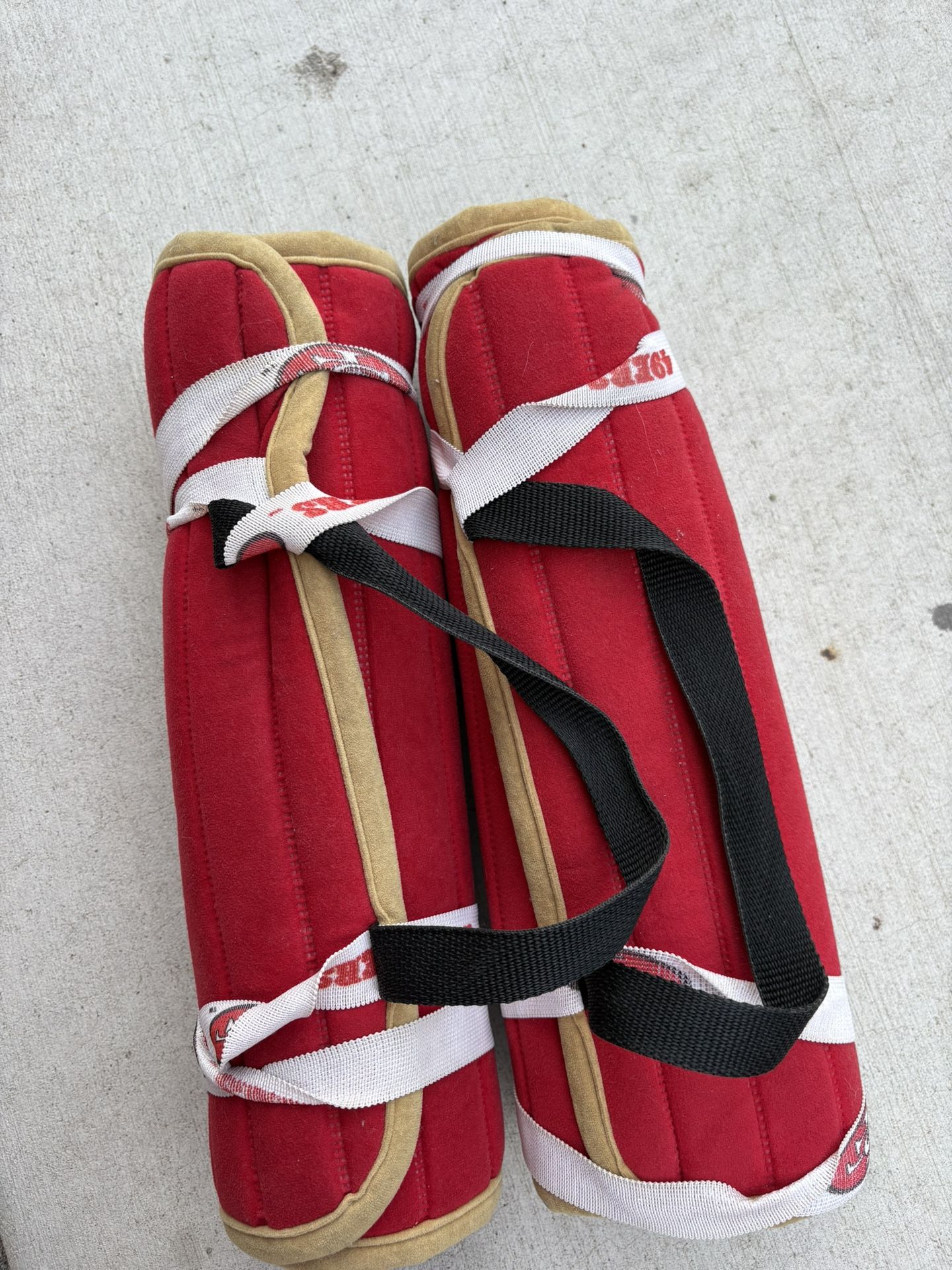 Vintage 49ers Seat Rolls