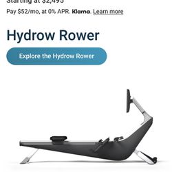 Hydrow Rower