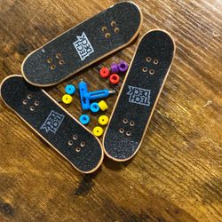 You Got To Get The Trucks For The Tech Deck And Comes In Different Wheels And The Tools 