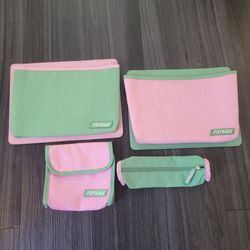 CASES FOR SCHOOL SUPPLIES.