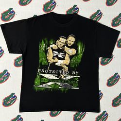 Mens Vintage VTG Y2K WWE Triple H Shawn Michaels Tee Tshirt Size Large