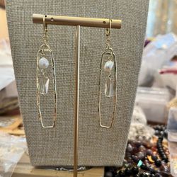 Handmade gold Plated Earrings 
