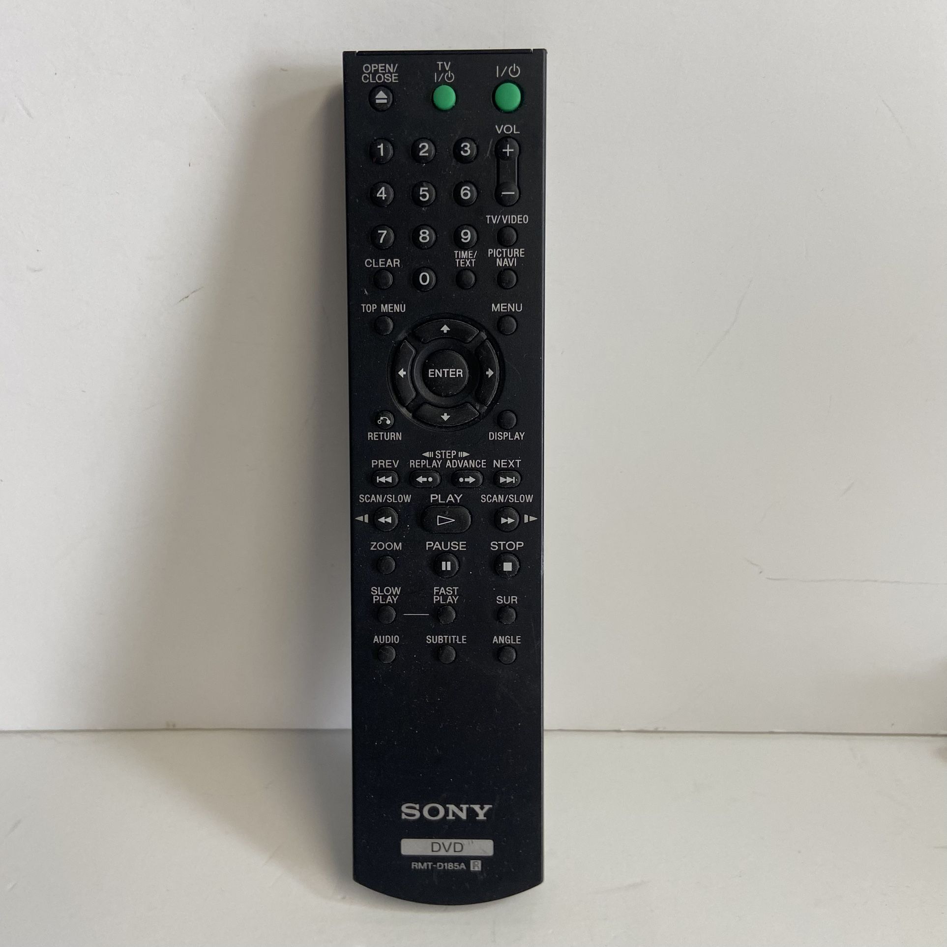Sony RMT-D185A DVD Player Remote Control OEM