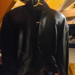 SO CUTE! Leather Short Jacket 