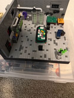 Compatible module Batman villains lair & room set