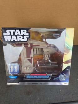 Star Wars Micro Galaxy Squadron Republic LAAT NIB
