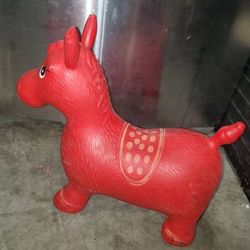 Inflatable bounce donkey/pony