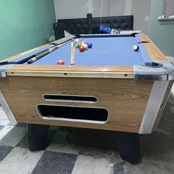 Standard Pool Table - Coin Operated 