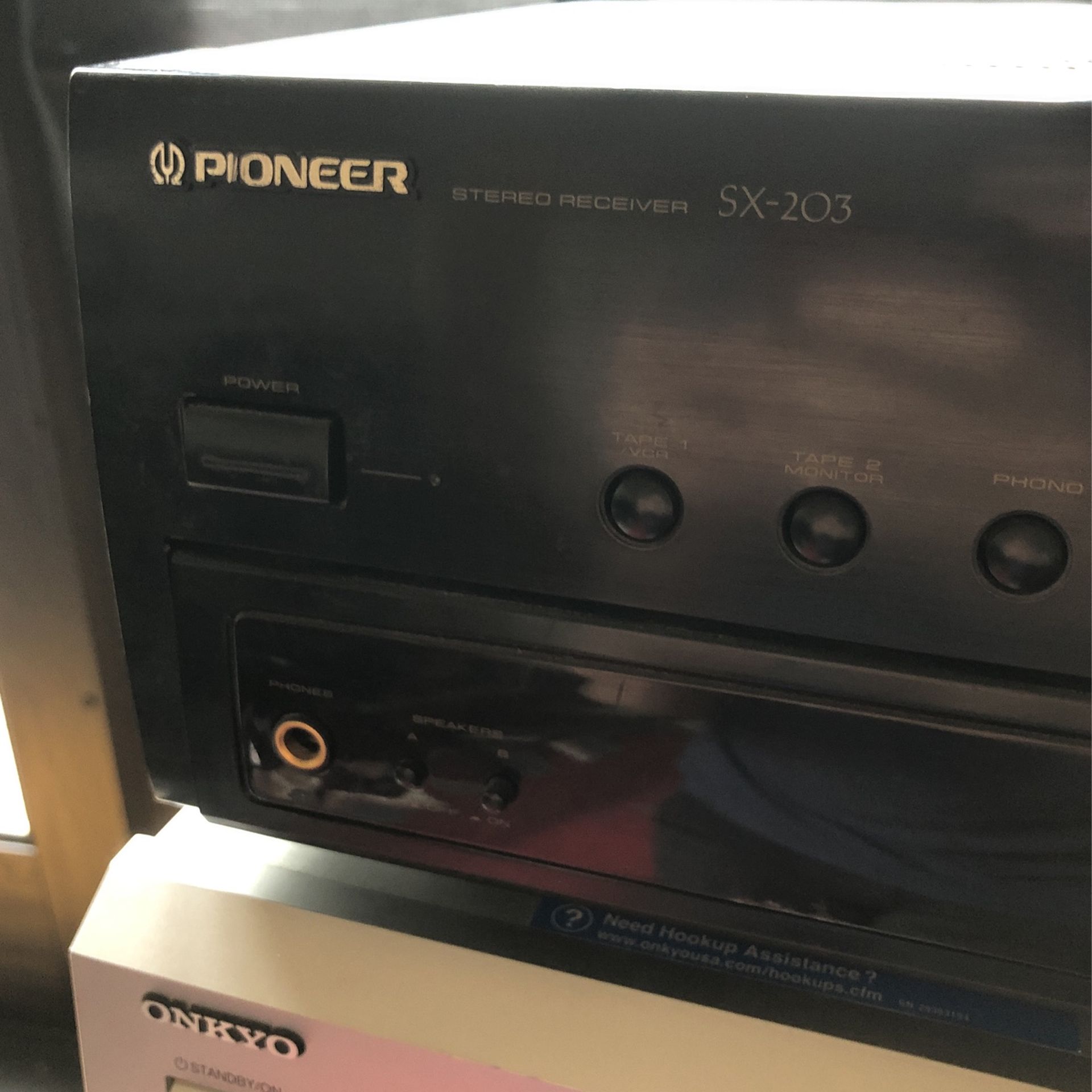 Pioneer SX-203 Stereo Tuner Receiver