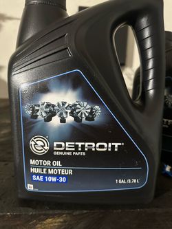 Detroit motor oil for diesel