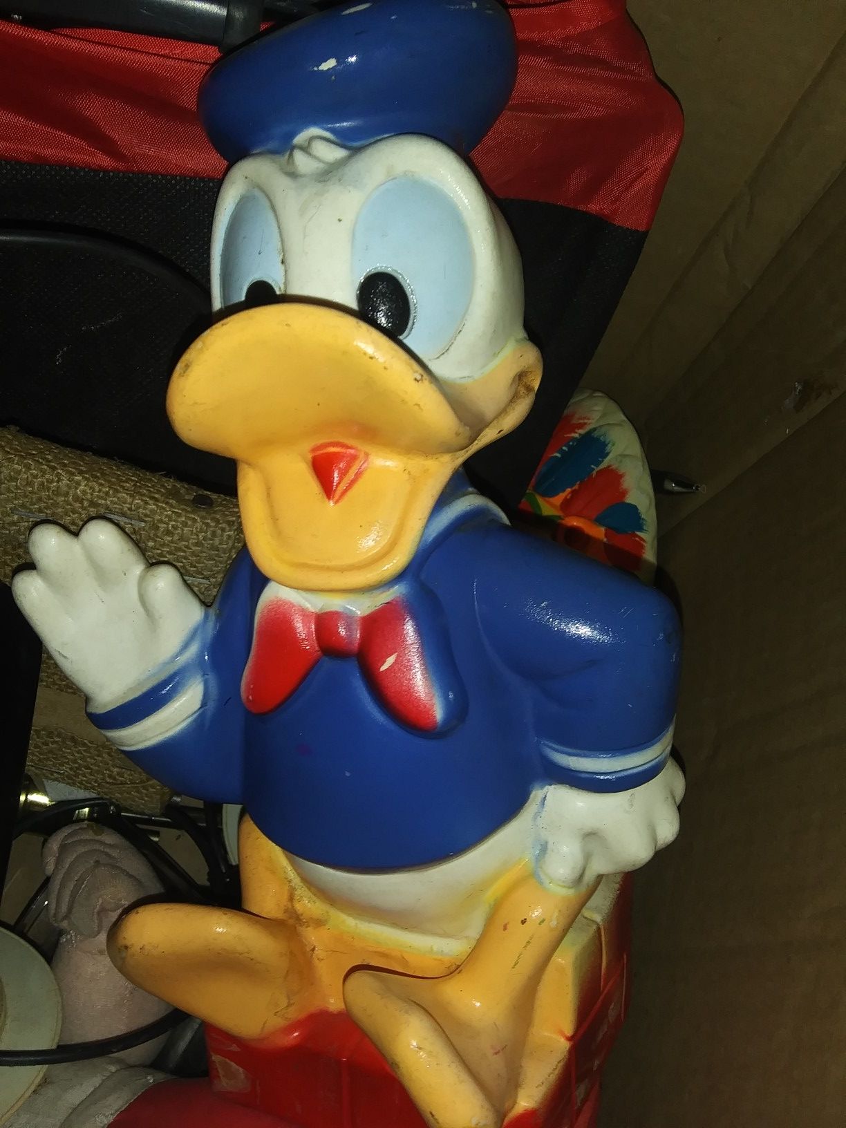 Vintage Donald duck bank