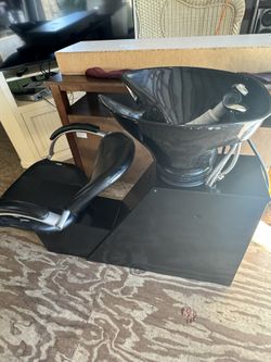 Salon Chair Hair Washing Station 
