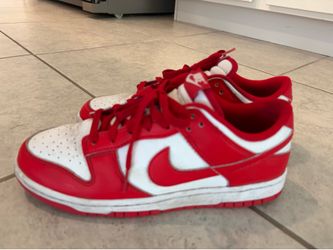 Red Low Nike Dunks