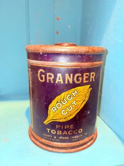 Antique Tobacco Tin