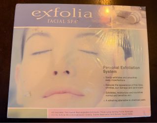 NEW Exfolia Facial Spa Exfoliation System