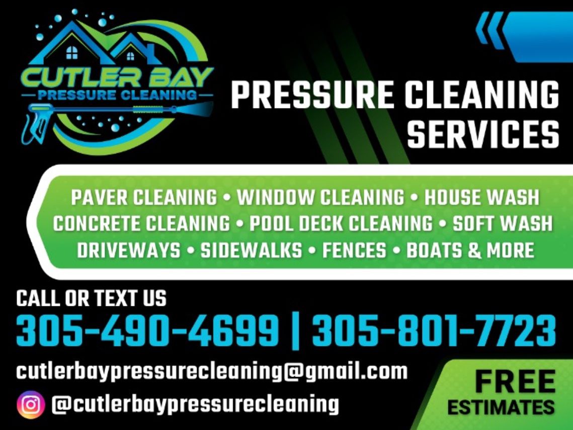 Cutler Bay Pressure Cleaning Services