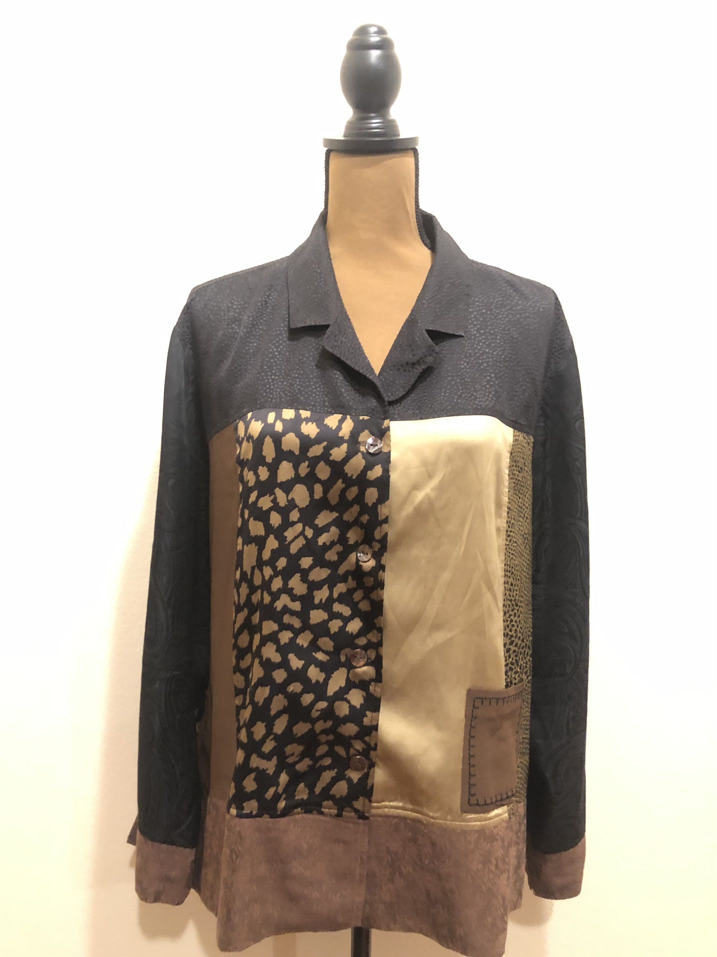 Girls Vintage 1990s Blouse Size 3