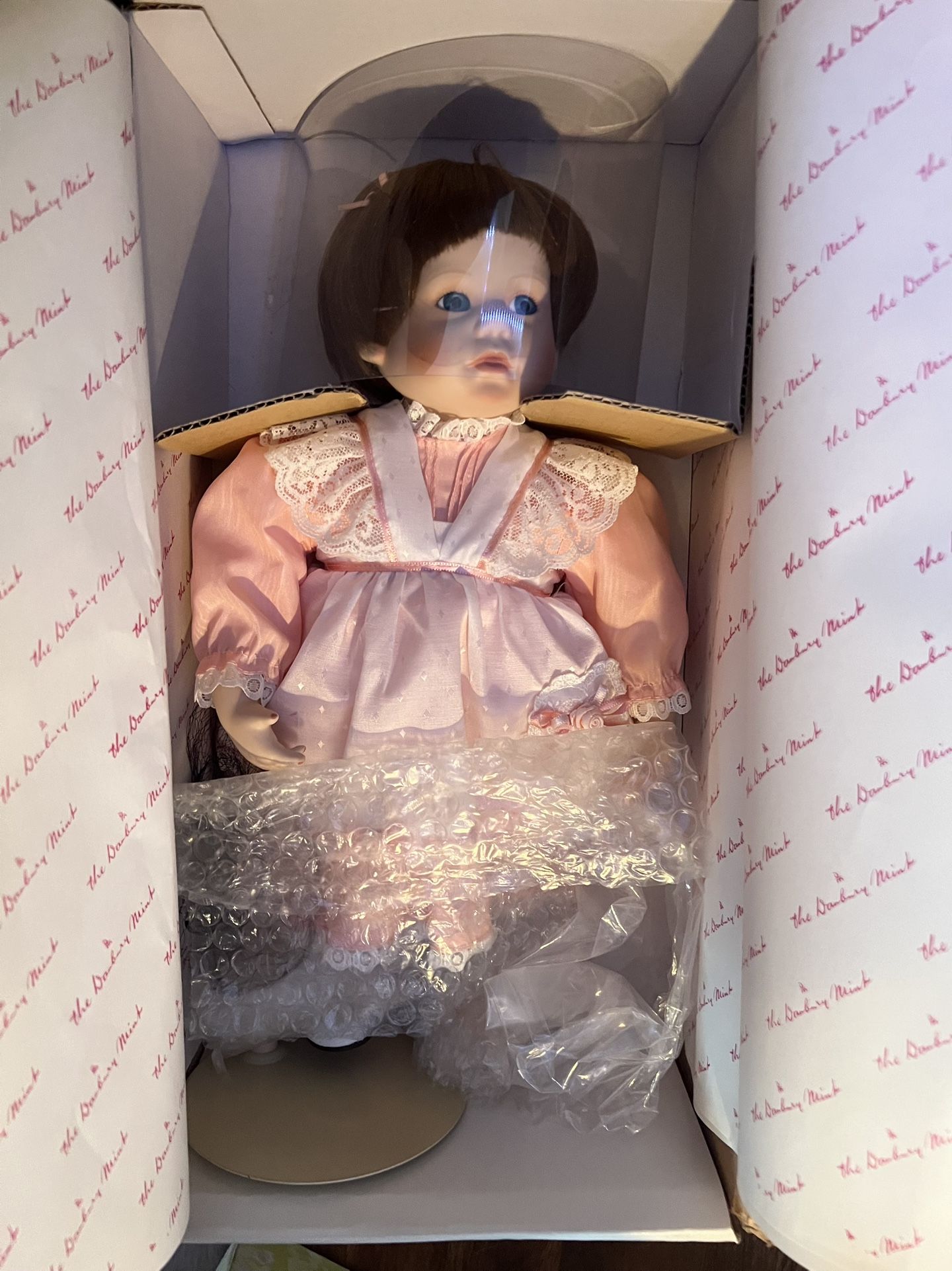 Vintage porcelain doll