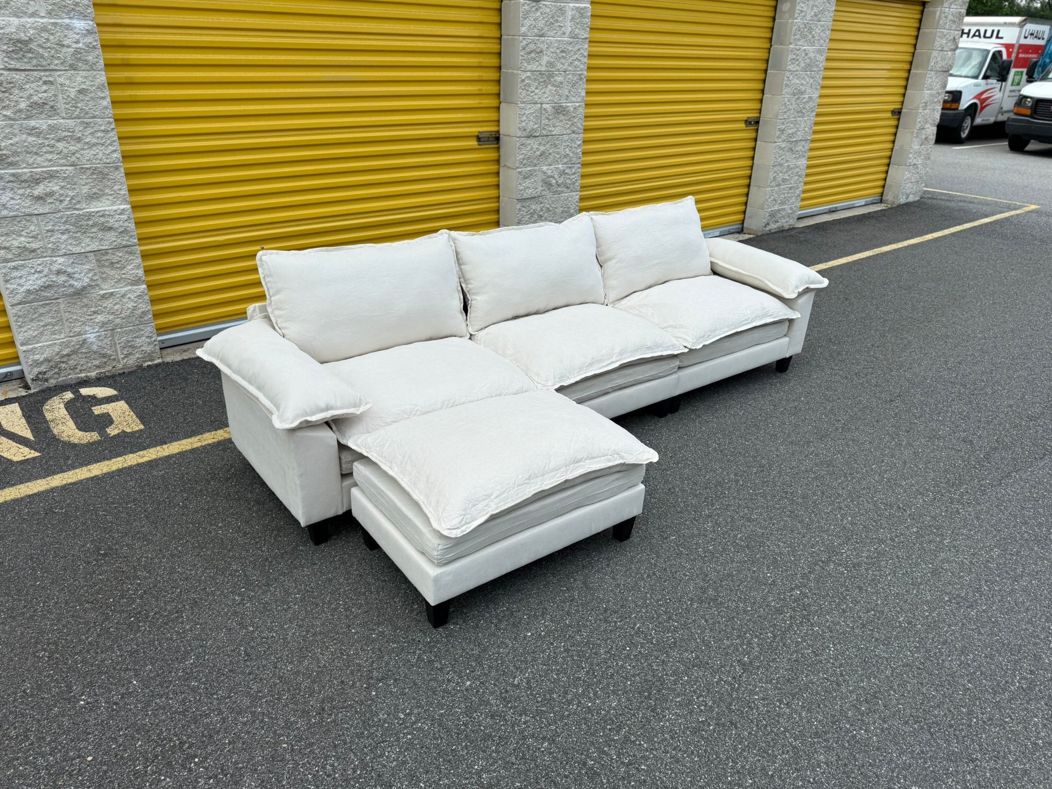 New Sectional Couch In Box