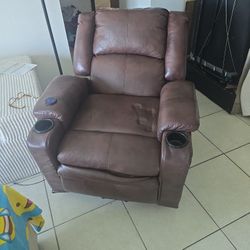 Butaca Con Masage Electrico Re Linable 