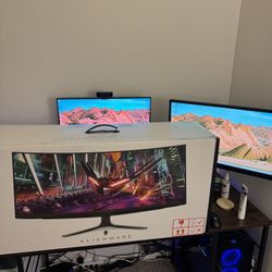 Brand new / sealed Alienware AW3423DW Curved OLED Gaming Monitor 34 Inch