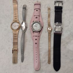 Five Different Style Watches $10.00 Each