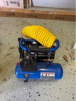 Goodyear 2-Gallon Quiet Air Compressor + Accessory Kit