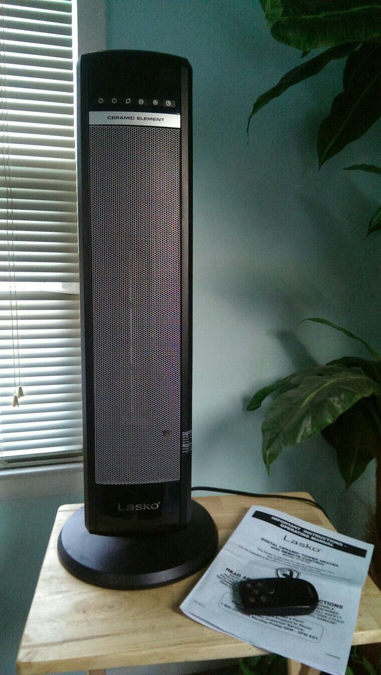 LASKO Digital ceramic tower heater with remote control MODEL CT30750 for  Sale in Point Pleasant Beach, NJ - OfferUp