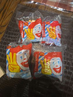 1997 McDonalds 'Fun with Food' Under-3  Set