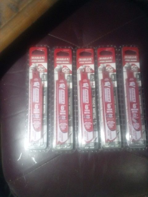 Sawzall Blades Diablo Thick Metal 6-in
