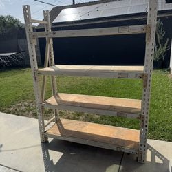 4 Shelf Heavy Duty Metal Garage Rack