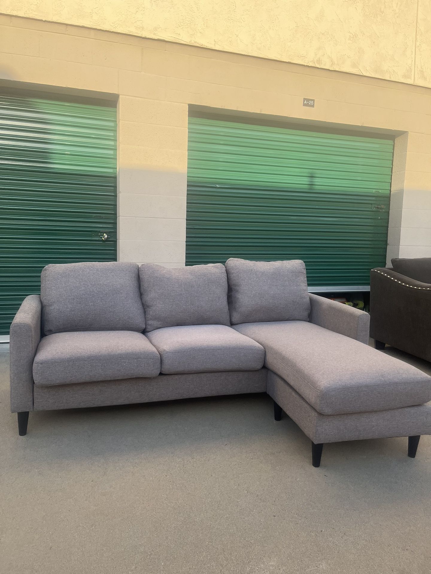Small Sectional Couch With Reversible Chaise *Delivery Available*