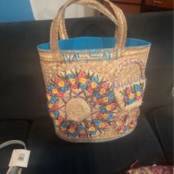 Basket Weave Tote 