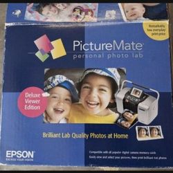 Epson PictureMate Digital Photo Inkjet Printer
