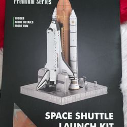 Metal EARTH Space Shuttle Launch Kit  Model 
